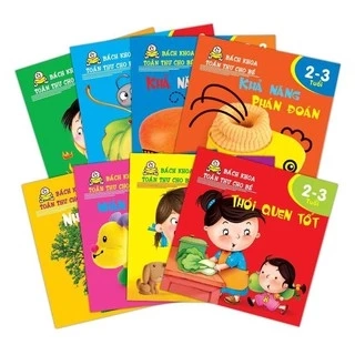 Bách khoa toàn thư cho bé 2 - 3 tuổi (Trọn bộ 8 cuốn)