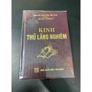 Sách - Kinh Thủ Lăng Nghiêm ( Bìa Da )