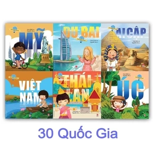 Sách - Combo 30 cuốn Vòng Quanh Thế Giới - Lẻ Tập - Kim Đồng