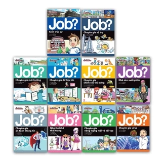 Sách - Combo Lựa chọn cho tương lai : JOB ? ( Lẻ Tập ) - Kim Đồng