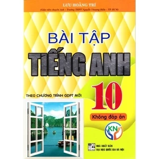 Sách - Bài tập tiếng anh 10 - Global Success - Kết nối tri thức - Tặng kèm đáp án qua file.