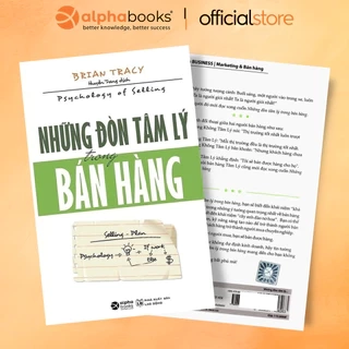 Sách - Những Đòn Tâm Lý Trong Bán Hàng (Alpha Books)