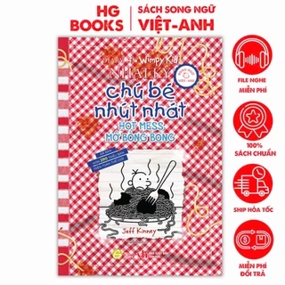 Sách Nhật Ký Chú Bé Nhút Nhát song ngữ tập lẻ - Diary of a Wimpy Kid tặng kèm file nghe note từ vựng