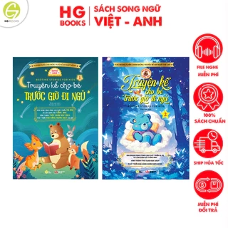 Sách - Truyện Kể Cho Bé Trước Giờ Đi Ngủ - Giúp Con Phát Triển IQ, EQ Và Làm Quen Với Tiếng Anh