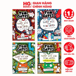 Thế Giới Tuyệt Vời Của Tom Gates - Song ngữ Việt-Anh. Truyện tranh kèm audio và từ vựng chọn lọc.
