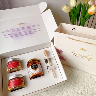 Set quà tặng 8/3 Mật ong saffron đông trùng hạ thảo Saffron Việt Nam