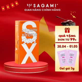 Bao cao su Sagami Orange kiểu truyền thống hộp 10 chiếc