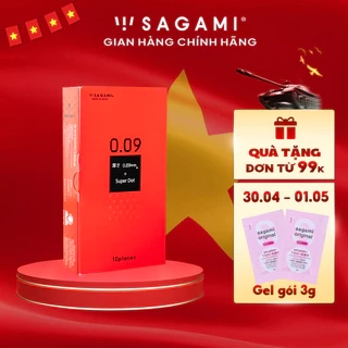 Bao cao su Sagami Super Dot 009 có gai Dày Hộp 10 chiếc