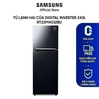 Tủ lạnh hai cửa Samsung Digital Inverter 243L RT22M4032BU/SV