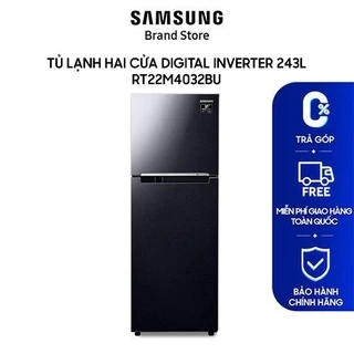 Tủ Lạnh Samsung Ngăn Đông Trên với Digital Inverter 216L màu Đen RT20HAR8DBU/SV