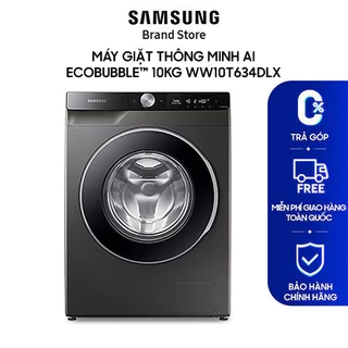 Máy giặt thông minh Samsung AI Ecobubble™ với Ngăn giặt xả tự động 10 kg WW10T634DLX/SV