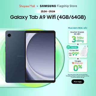 Máy tính bảng Samsung dòng Galaxy Tab A9 (Wi-Fi) 4GB/64GB