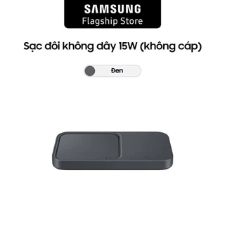 Sạc đôi không dây 15W (không cáp)
