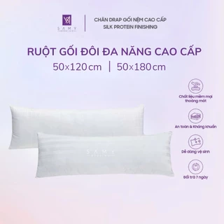 Gối Đôi Đa Năng Cao Cấp Samy Bedding Siêu Êm Ái Cho Giấc Ngủ Thoải Mái.