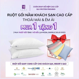 Ruột gối lông vũ cao cấp năm khách sạn 5 sao Samy Luxury Microliquid Ammonia Thoải Mái và Êm ái.