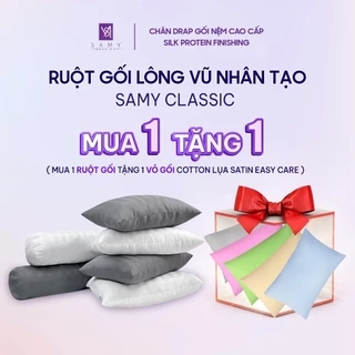 Ruột Gối Nằm Classic Lông vũ Nhân tạo SAMY BEDDING êm ái nâng đỡ