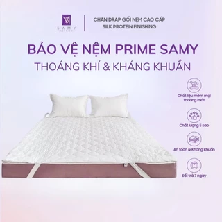 Tấm Bảo Vệ Nệm Prime SAMY Cao Cấp An Toàn Thoáng Khí Chống Thấm Tuyệt Đối Samy Bedding.