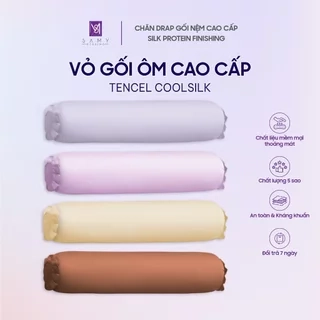 Vỏ Gối Ôm Lụa Tencel Coolsilk SAMY BEDDING Cao Cấp Êm Ái, Thoáng Mát