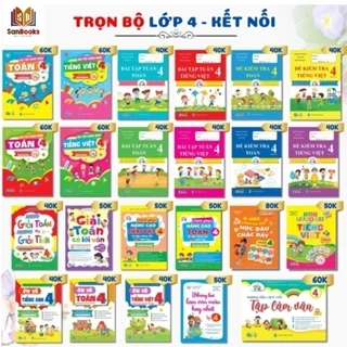 Sách - Đề Kiểm Tra, Bài Tập Tuần Và Bài Tập Hằng Ngày Lớp 4 - Kết Nối Tri Thức Với Cuộc Sống (Lẻ tuỳ chọn)