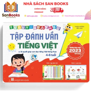 Tập Đánh Vần Tiếng Việt Kèm File Nghe Quét Mã QR (4-6 Tuổi)