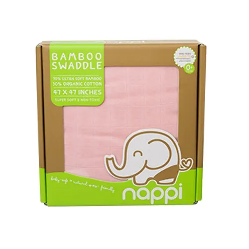 Ảnh 02 Hộp khăn sợi tre đa năng Nappi 120x120cm 3
