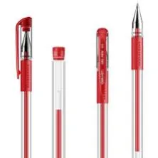 Ảnh 1 cây Bút Bi Gel Deli 6600S 0,5MM Màu xanh/ đỏ/ đen 4