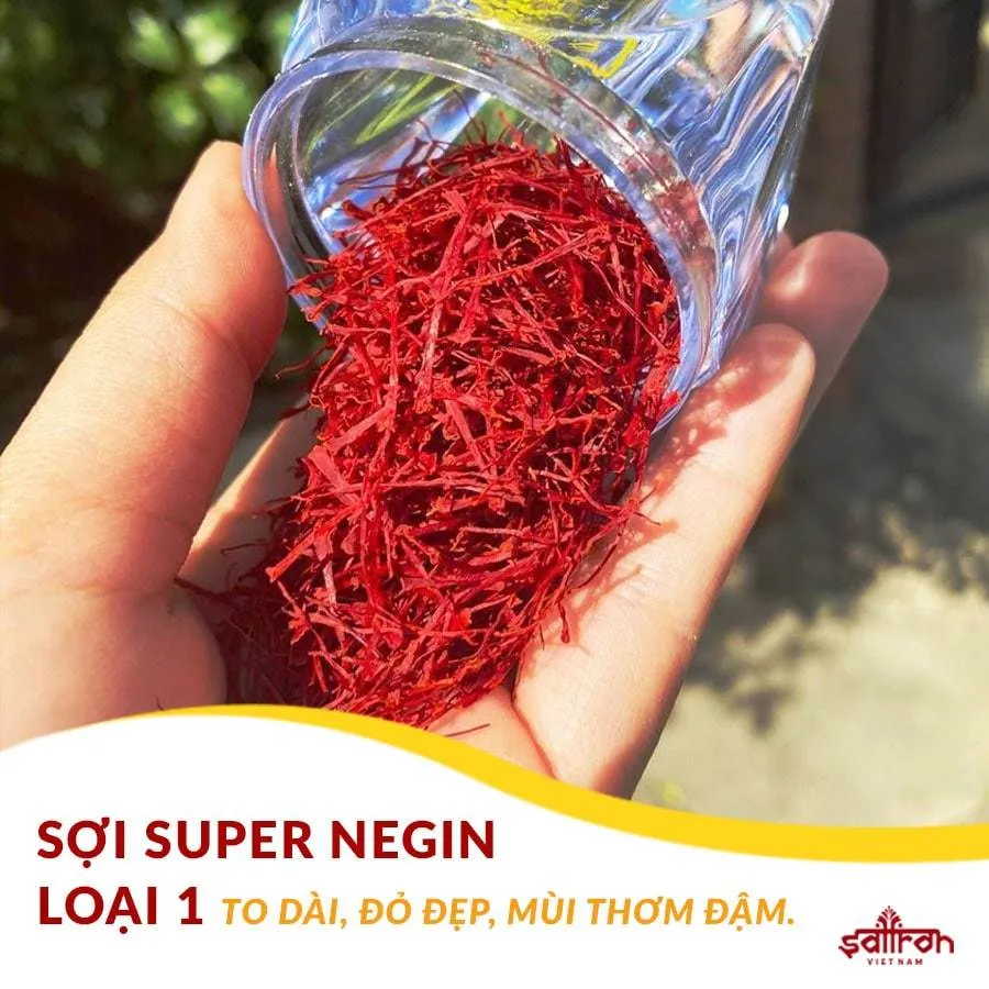 Ảnh 1.0 Gr Saffron Bahraman GEM Super Negin |Nhụy hoa nghệ tây chính hãng Iran 2