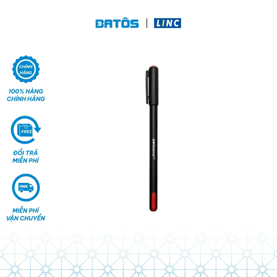 Ảnh 12 cây bút bi LINC Pentonic 7024 - Ngòi 0.7mm - Viết siêu êm siêu trơn. 3