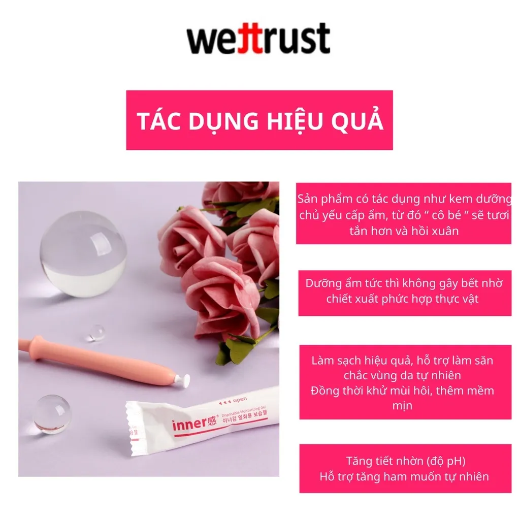 Ảnh 3 Ống dung dịch vùng kín Wettrust InnerGarm - Tách lẻ 4