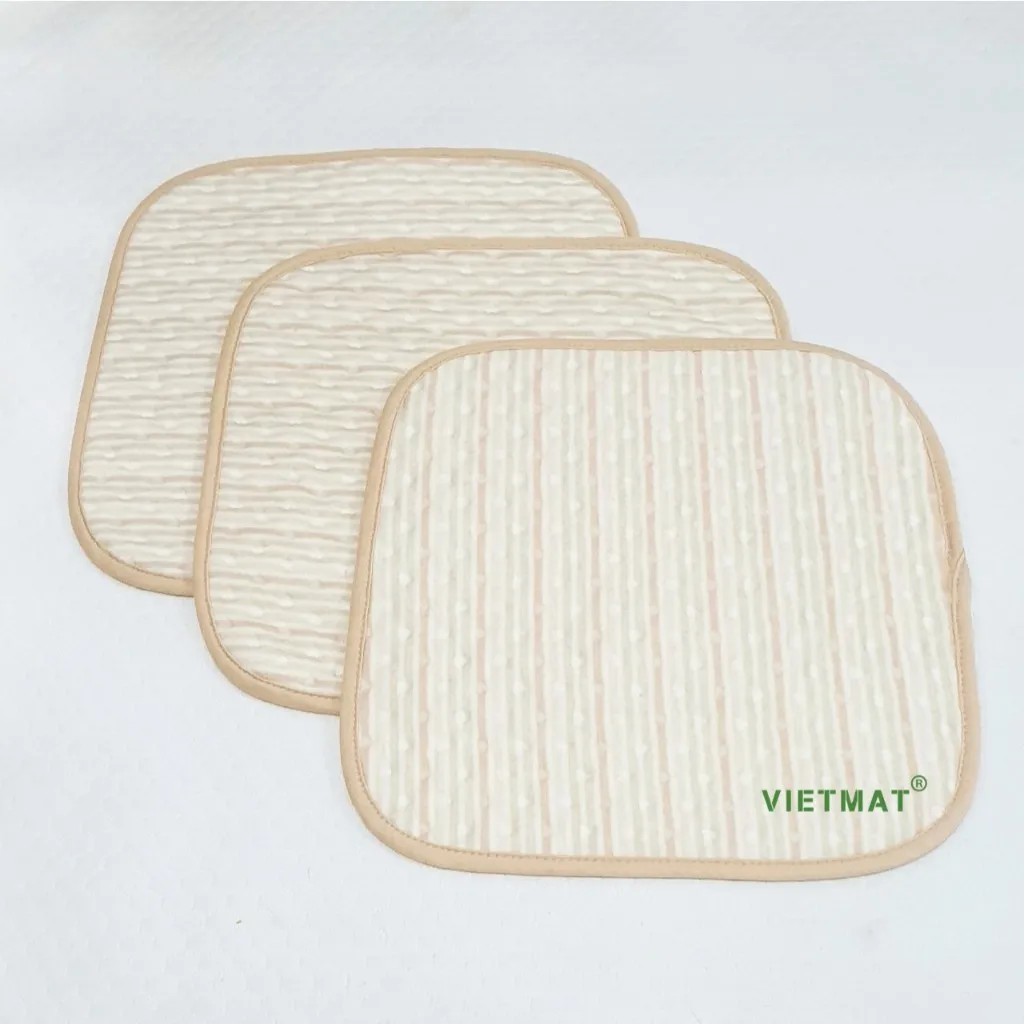 Ảnh 3 tấm lót chống thấm cho bé Vietmat kích thước 30x30cm lót mông mềm êm, siêu hút nước 2
