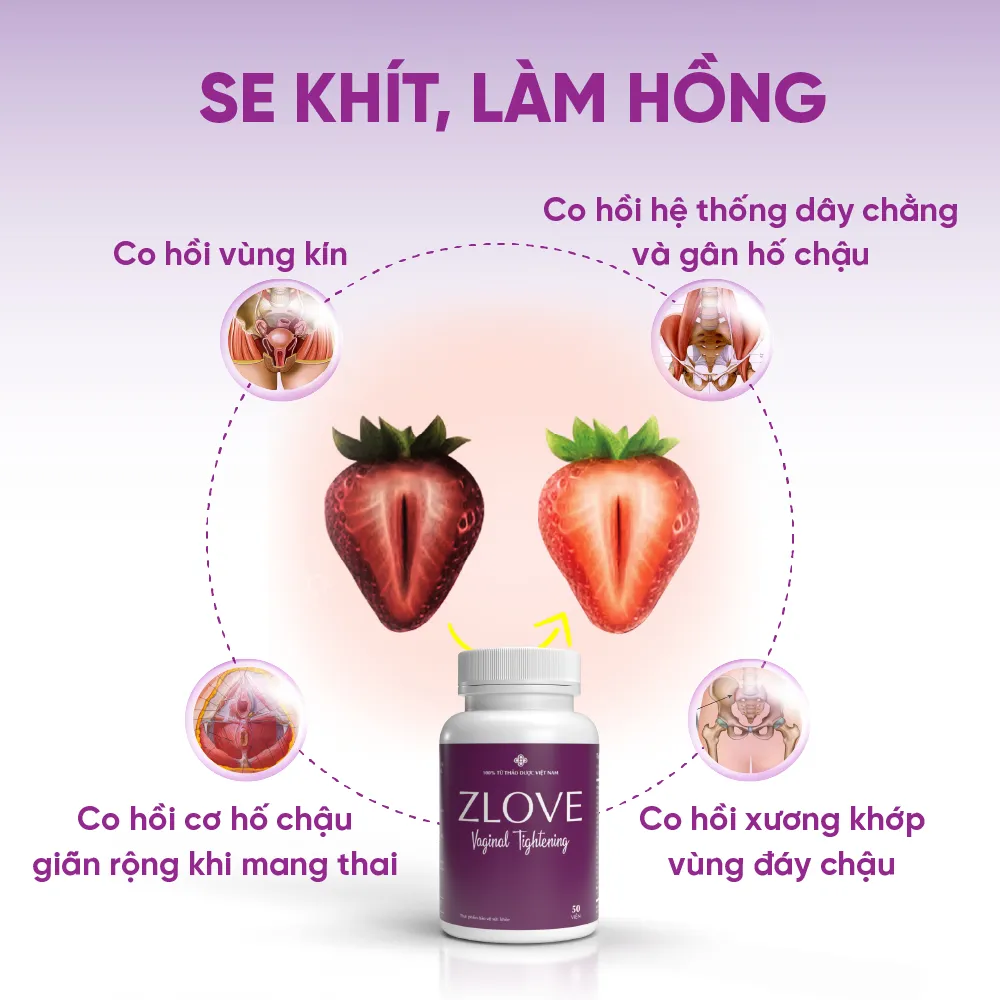 Ảnh 4 Hộp Viên Uống ZLOVE Grow Green AZ- Tăng Cường Ham Muốn, Se Khít  Vùng Kín Sau Sinh( Hộp 50 Viên ) 4ZLV 4