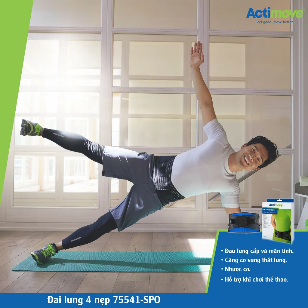 Ảnh Đai lưng 4 nẹp 75541-SPO Actimove Back Support 2