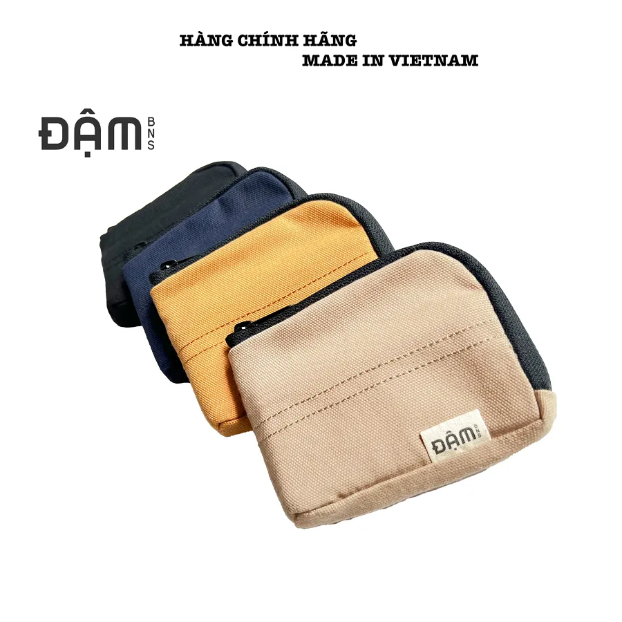 Ảnh ĐẬM BNS ví vải nhiều ngăn du lịch thời trang vừa giấy tờ tùy thân TÍ PLUS 1