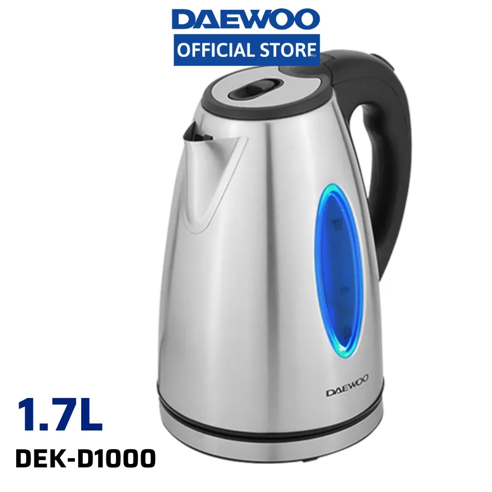 Ảnh Ấm siêu tốc Daewoo 1.7L công suất 1800w DEK-D1000 bảo hành 12 tháng, hàng chính hãng 1