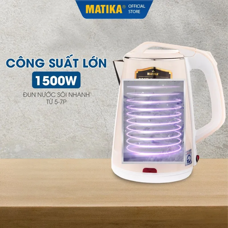 Ảnh Ấm Siêu Tốc MATIKA 2.3L 1500W MTK24 3