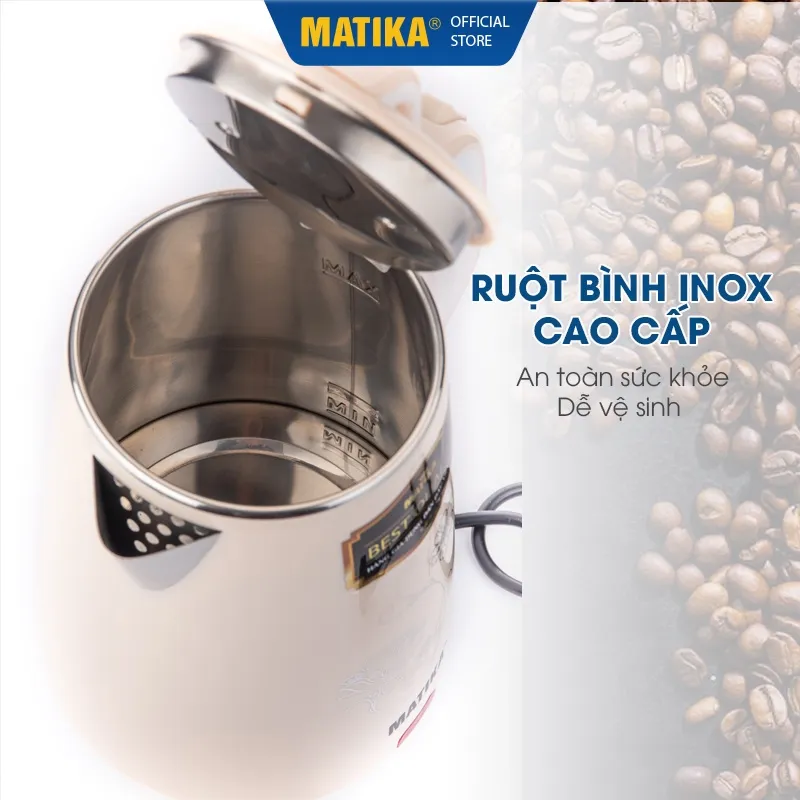Ảnh Ấm Siêu Tốc MATIKA 2.3L 1500W MTK24 4