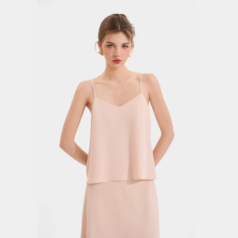 Đánh Giá Áo 2 Dây Cổ Tim MARC FASHION Form Rộng CBNH063524 - Item Hè Không Thể Thiếu