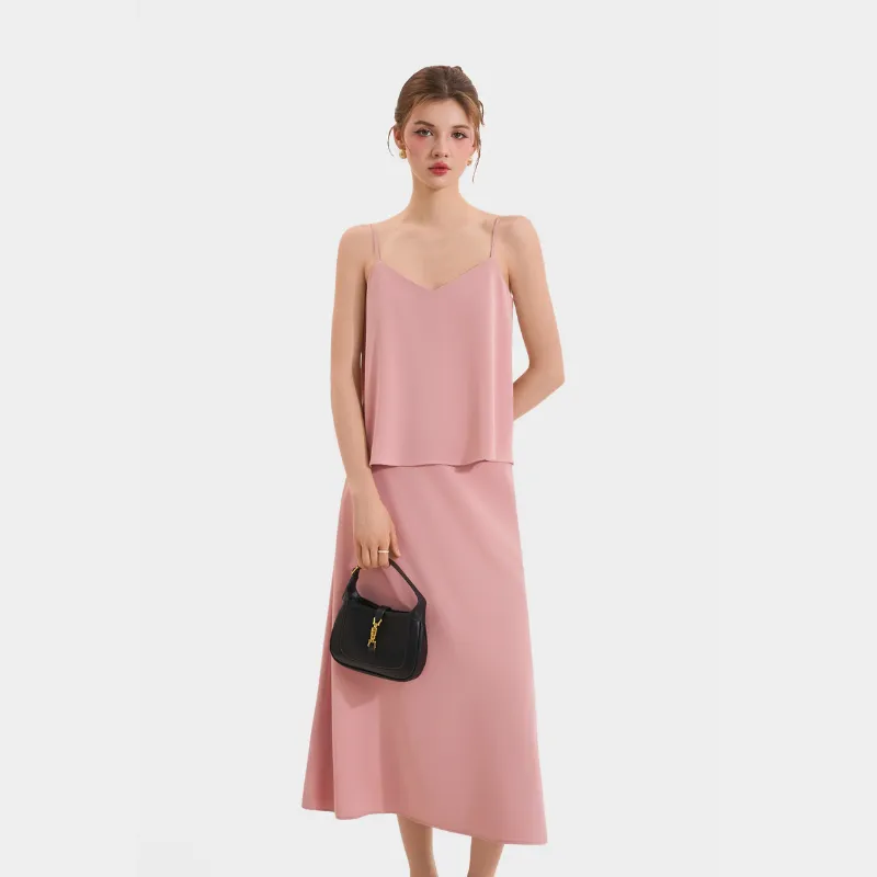 Ảnh Áo 2 Dây Cổ Tim MARC FASHION Form Rộng Cơ Bản - CBNH063524 4