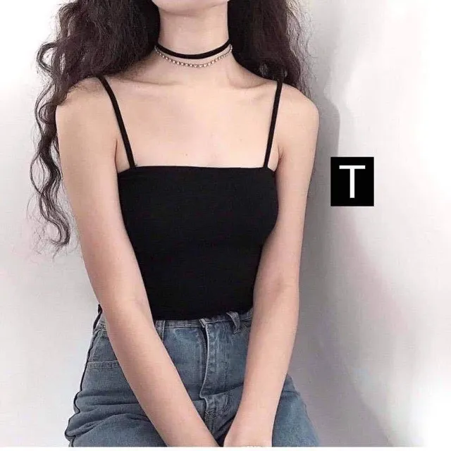 Ảnh Áo 2 dây nữ dáng ôm áo 2 dây dáng ôm chất liệu cotton nhẹ mát thấm hút mồ hôi tôn dáng nhẹ nhàng sexy silive_official 2