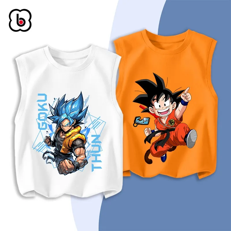 Ảnh Áo ba lỗ bé trai BabyloveGO áo 3 lỗ Dragon Ball chất thun cotton cho bé thoáng mát 2