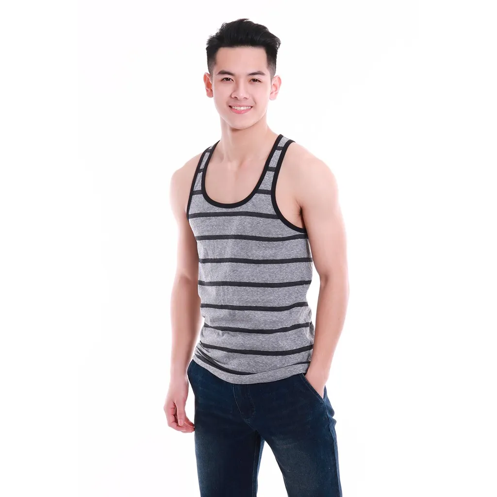 Ảnh Áo Ba Lỗ Nam Narsis Thời Trang Form Dáng Chuẩn GYM Chất Cotton Êm Mềm Thoáng Mát 3