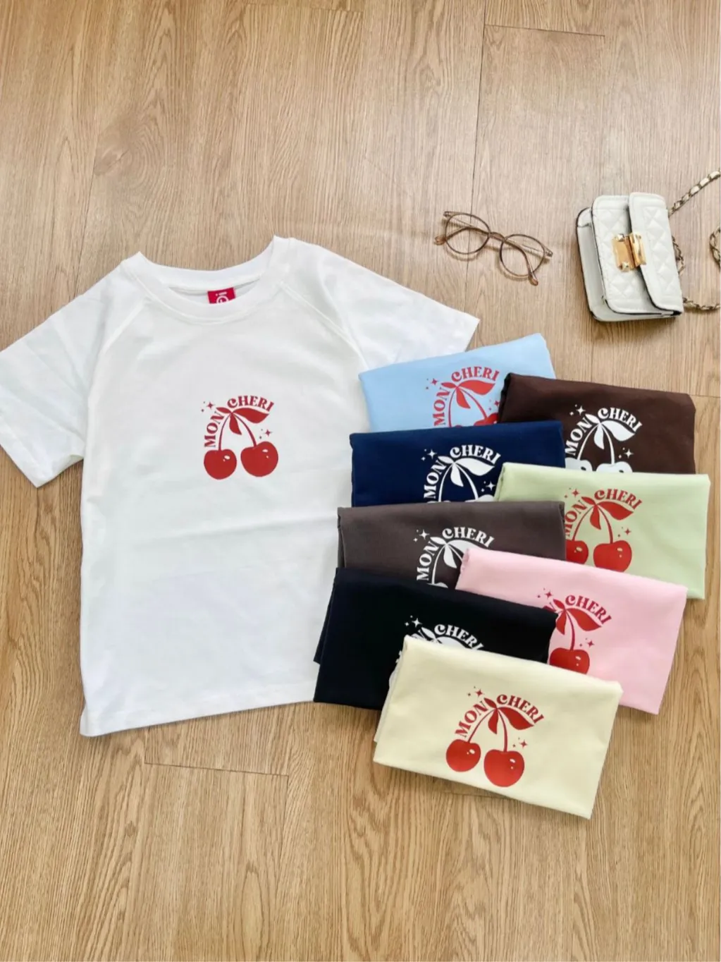 Ảnh Áo baby tee MON CHERI form raglan chất cotton TiQi Jeans AB-45 3