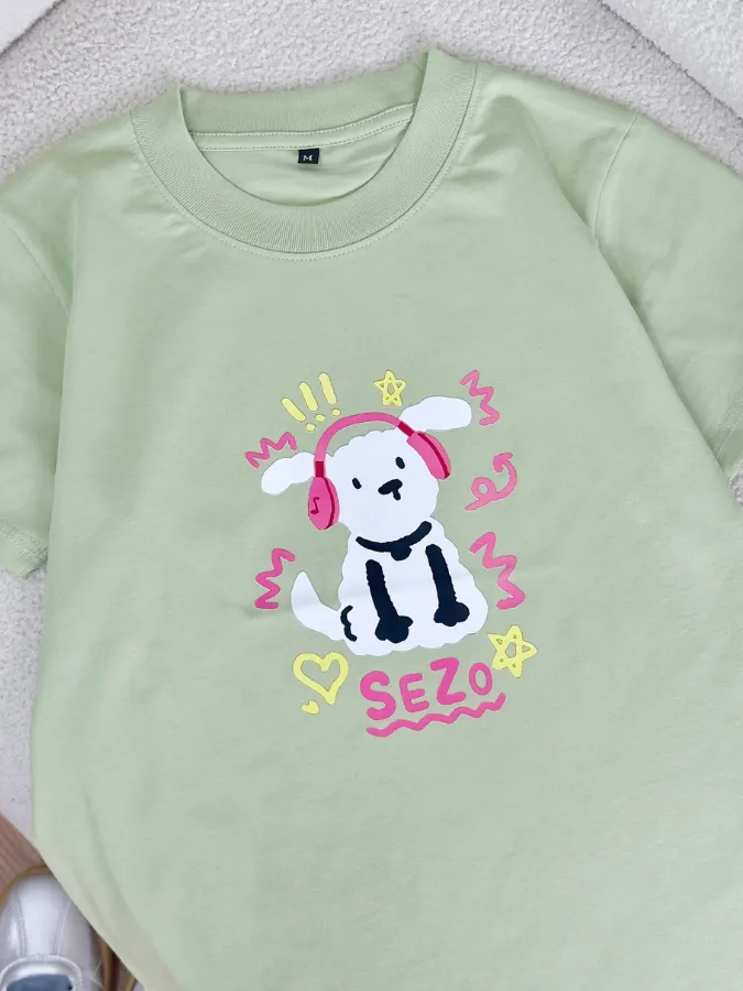 Ảnh Áo babytee cún sezo dễ thương TiQi Jeans AB-10 3