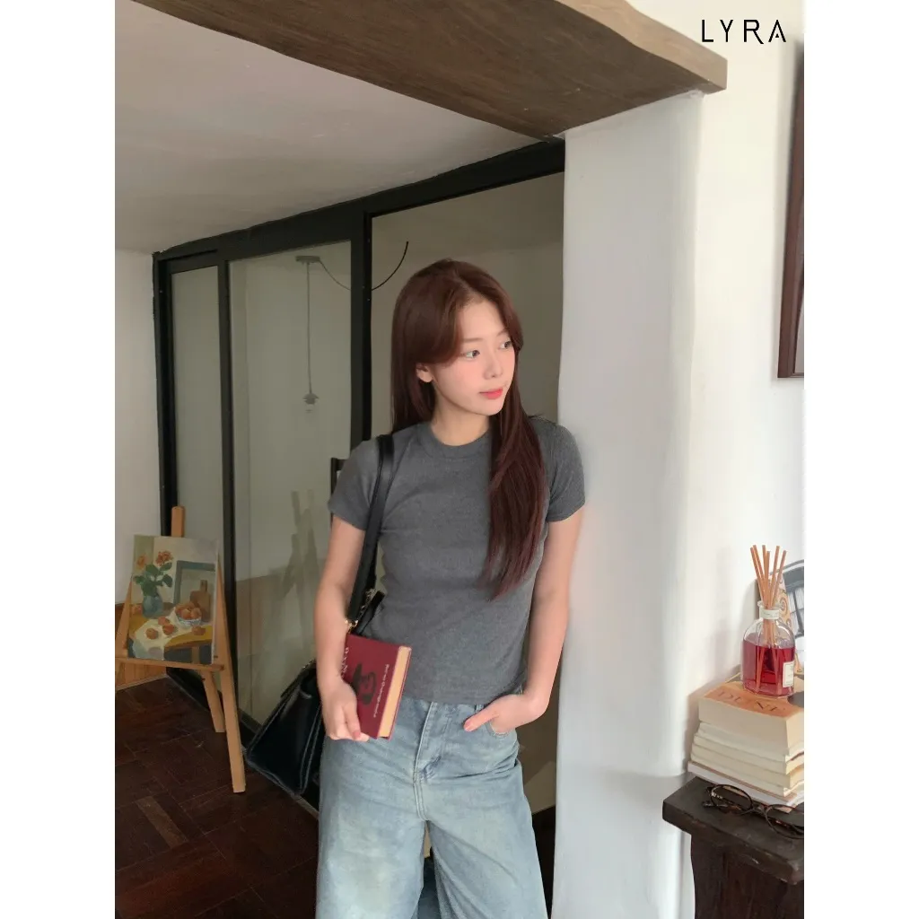 Ảnh Áo Babytee LYRA Nơ Ngực Chất Co Giãn, Thoáng Mát, Nhiều Màu Dễ Phối Đồ - CSYAP0300 4