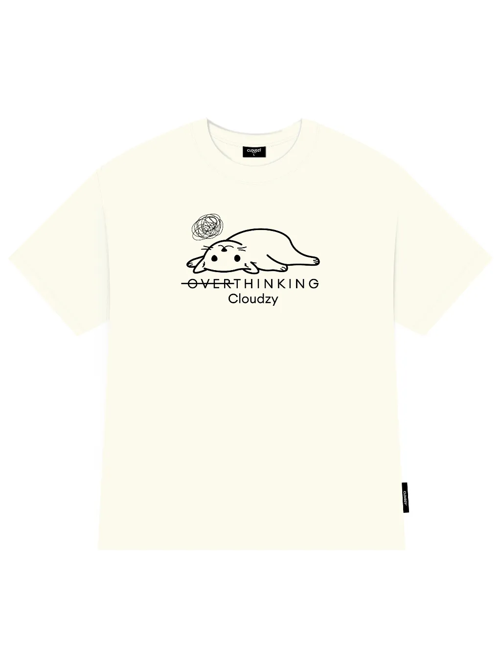 Ảnh Áo babytee thun phông cộc tay nữ Cloudzy localbrand cổ tròn body vải cotton co giãn màu hồng TH BBT 2