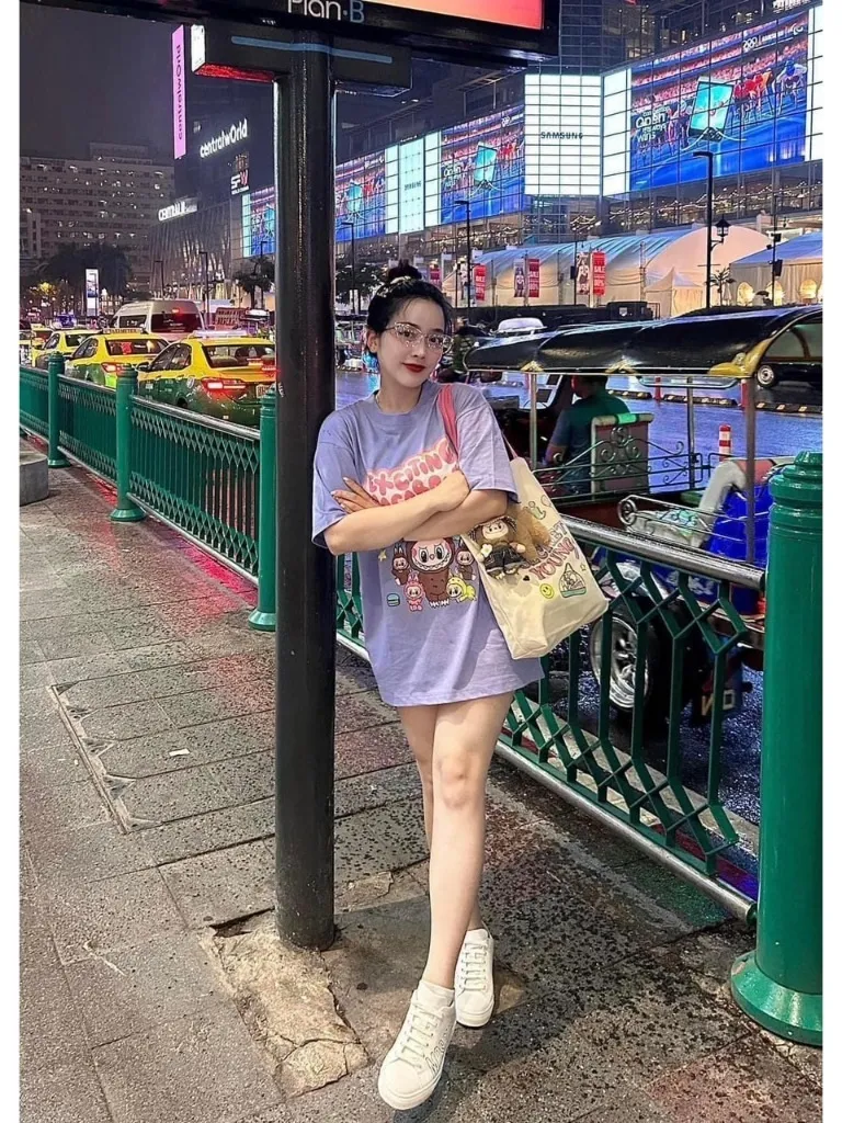 Ảnh Áo Bé Gái Áo Thun Hình Labubu UNISEX Áo Cho Cả Gia Đình Áo Bé Gái, Áo Bé Trai Cotton Loại Một ABG11 2