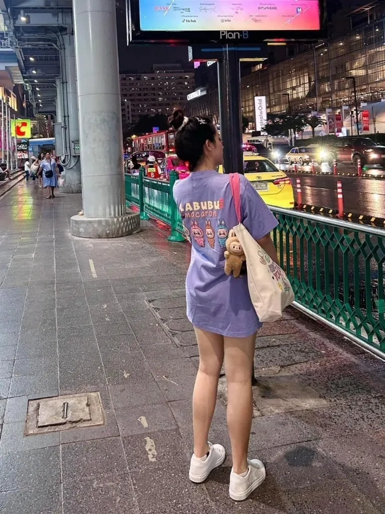 Ảnh Áo Bé Gái Áo Thun Hình Labubu UNISEX Áo Cho Cả Gia Đình Áo Bé Gái, Áo Bé Trai Cotton Loại Một ABG11 3