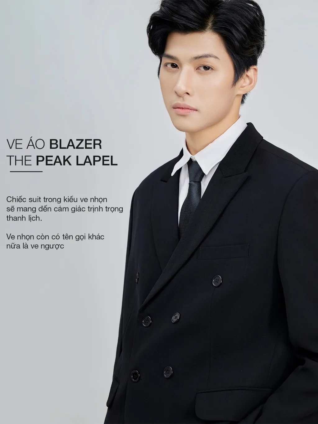 Ảnh Áo Blazer Nam 6 Nút có Đệm Vai Thương Hiệu JBAGY - 4 lớp chất lượng cao - JK0104 2