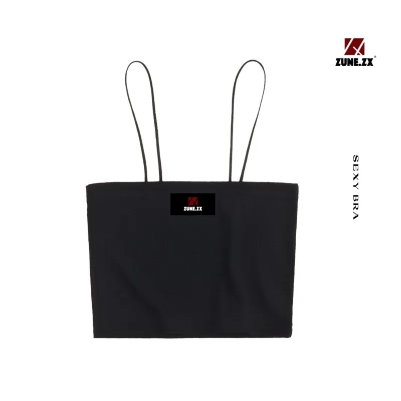 Ảnh Áo bra 2 dây Zune.zx đen chất thun co dãn, Sexy Bra 1