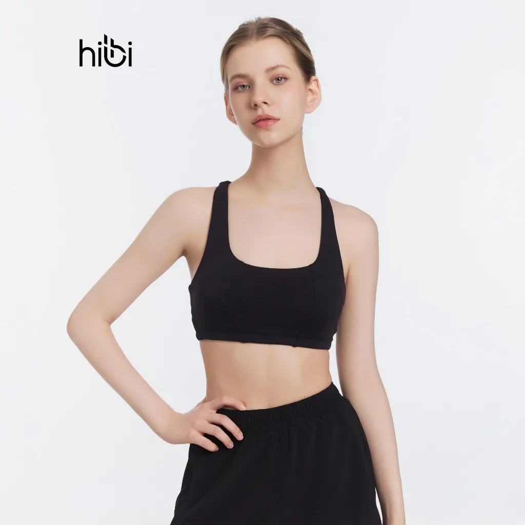 Ảnh Áo Bra Tập Yoga Gym Hibi Sports BA516 Kiểu 2 Dây Đan Chéo, Kèm Mút Ngực 3